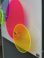 Load image into Gallery viewer, Glowing Fluorescent Wall Art Rounds
